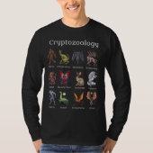 Cryptozoölogy Cryptid Creatures T-shirt (Voorkant)