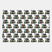 Cryptozoölogy Cryptids Big Foot Alien Mothman Inpakpapier Vel (Voorkant)