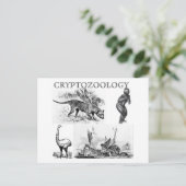 cryptozoölogy postcard briefkaart (Staand voorkant)