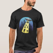 cryptozoöloog UFO-ductiescryptologie T-shirt (Voorkant)