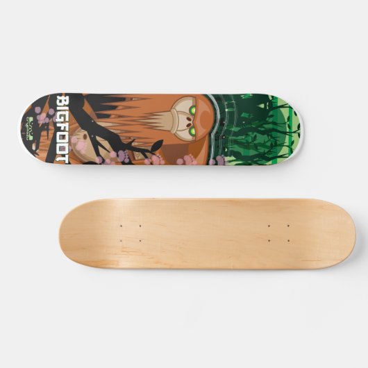 CryptoZu™ Bigfoot Deck Persoonlijk Skateboard (Horizontaal)