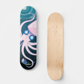 CryptoZu™ Giant Squid Persoonlijk Skateboard (Voorkant)