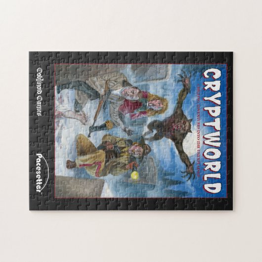 CRYPTWORLD game cover 10x14 Puzzle Legpuzzel (Horizontaal)