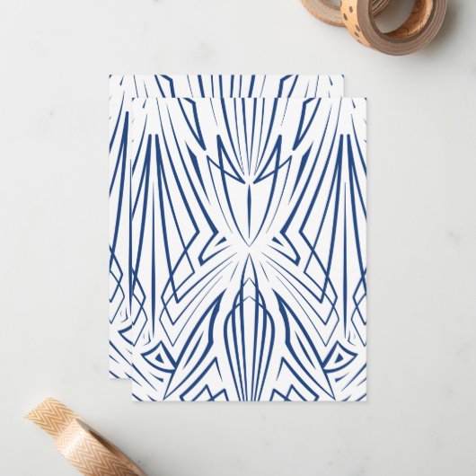 Crystal 3 notitiekaartje (Voorkant / Achterkant in situ)