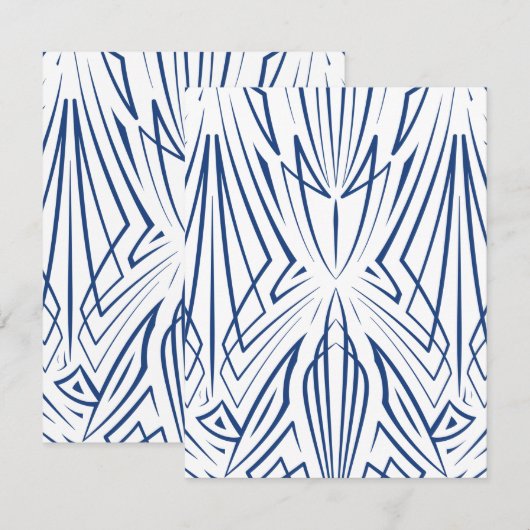 Crystal 3 notitiekaartje (Voorkant / Achterkant)