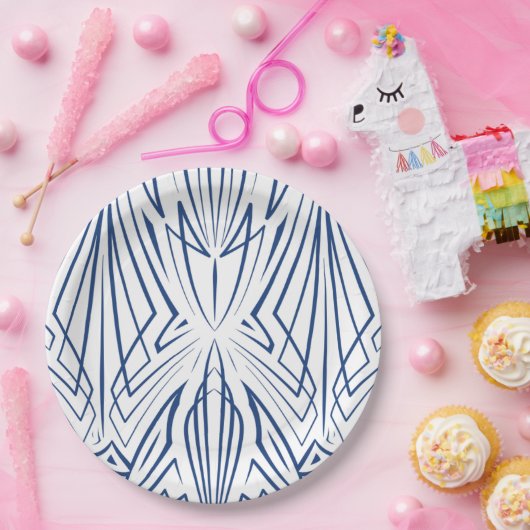 Crystal 3 papieren bordje (Feest)