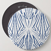 Crystal 3 ronde button 6,0 cm (Voorkant /achterkant)