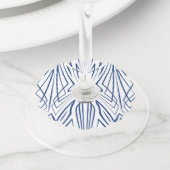 Crystal 3 wijnglaslabel (Dichtbij)