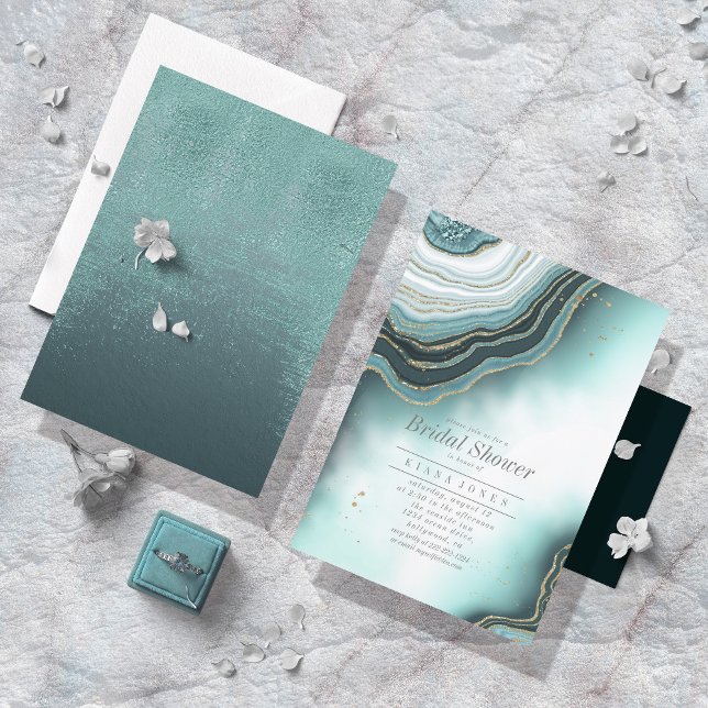 Crystal Agate Vrijgezellenfeest Blauwgroen ID825 (Creator heeft geüpload)