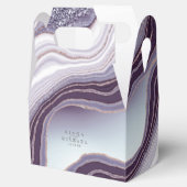 Crystal Agate Wedding Amethyst ID825 Bedankdoosjes (Geopend)