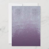 Crystal Agate Wedding Amethyst ID825 Save The Date (Achterkant)