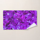 Crystal Amethyst Paarse Gemstone Bad Handdoek (Handdoek)