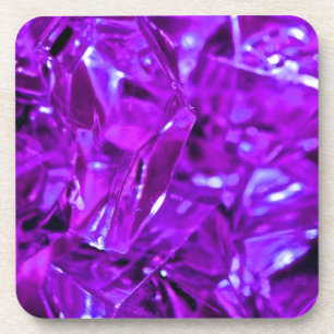 Crystal Amethyst Paarse Gemstone Drankjes Onderzetter