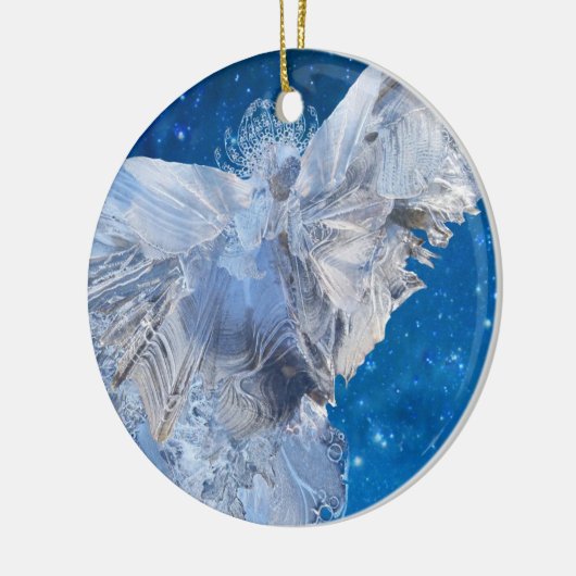 Crystal Angel Keramisch Ornament (Links)