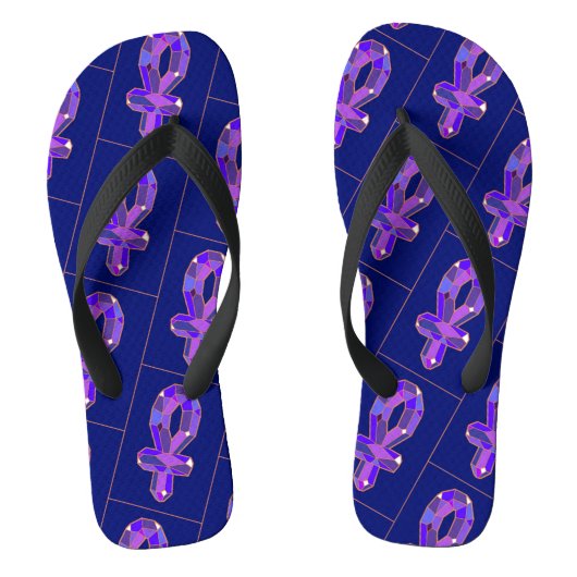Crystal Ankh Teenslippers (Voetbed)