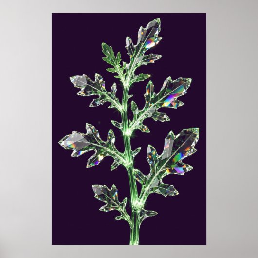 Crystal Arugula Poster — Crystal Harvest (Voorkant)