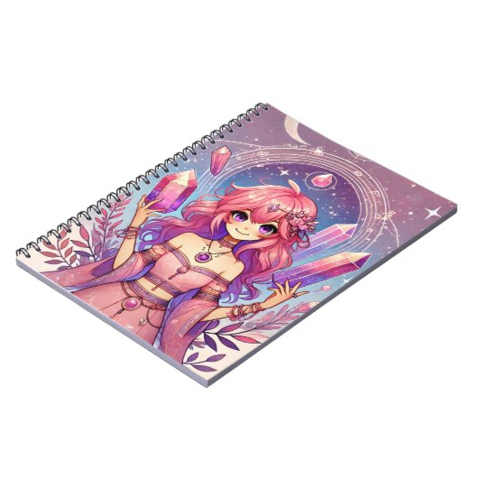 Crystal Aura Radiant Reflections Notitieboek (Linkerzijde)