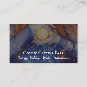 Crystal Bal Energie Genezing Reiki & Genezing Visitekaartje