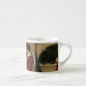 Crystal Bal Vrouw Waterhouse Schilderij Espresso Kop (Rechts)