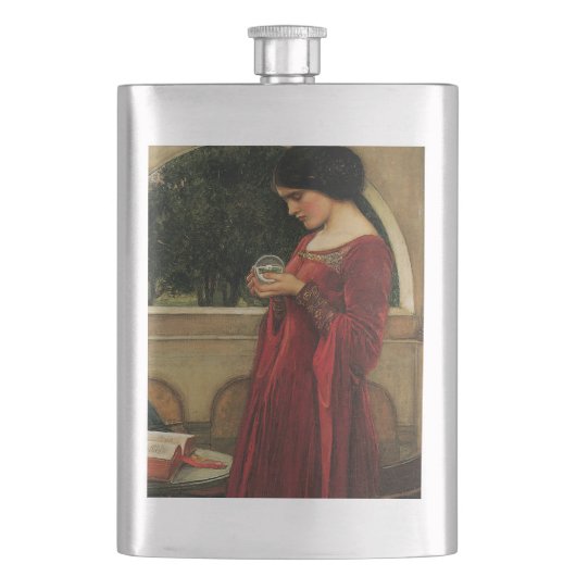 Crystal Bal Vrouw Waterhouse Schilderij Flacon (Voorkant)
