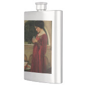 Crystal Bal Vrouw Waterhouse Schilderij Flacon (Links)