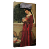 Crystal Bal Vrouw Waterhouse Schilderij Klembord (Rechts)