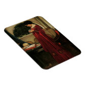 Crystal Bal Vrouw Waterhouse Schilderij Magneet (Rechterzijde)