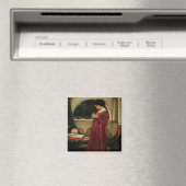 Crystal Bal Vrouw Waterhouse Schilderij Magneet (Insitu (Vaatwasser))