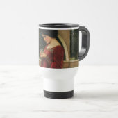 Crystal Bal Vrouw Waterhouse Schilderij Reisbeker (Voorkant rechts)