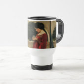 Crystal Bal Vrouw Waterhouse Schilderij Reisbeker (Voorkant rechts)