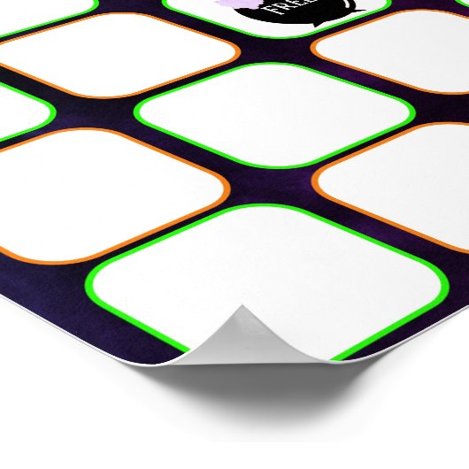 Crystal Ball Baby Bingo Poster (Hoek)