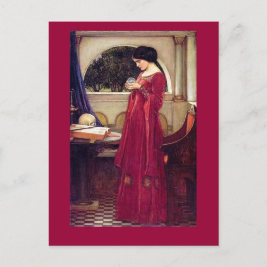 Crystal Ball Briefkaart (Voorkant)