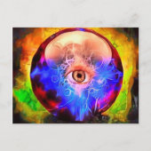 Crystal Ball Briefkaart (Voorkant)