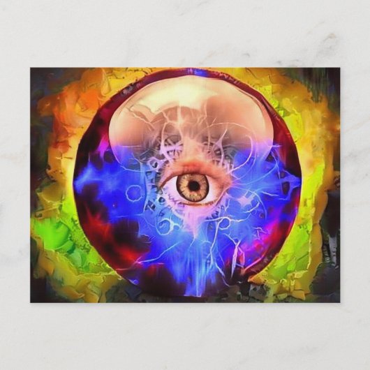 Crystal Ball Briefkaart (Voorkant)