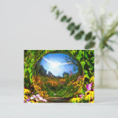 Crystal Ball Briefkaart (Staand voorkant)