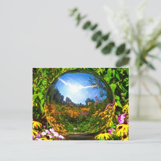 Crystal Ball Briefkaart (Staand voorkant)