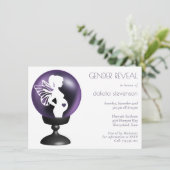 Crystal Ball Fairy | Donkere, Paarse resultaten Kaart (Staand voorkant)