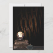 Crystal Ball Glow Fortune Teller Halloween Party Kaart (Achterkant)