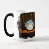 Crystal Ball Halloween Magic-Morphing Mok (Links)