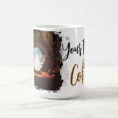 Crystal Ball Halloween Magic-Morphing Mok (Midden)