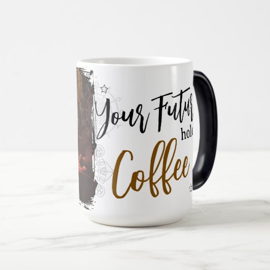 Crystal Ball Halloween Magic-Morphing Mok (Voorkant rechts)