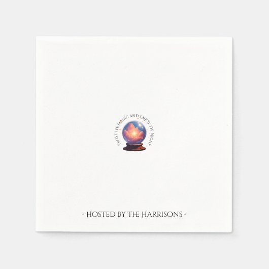 Crystal Ball Halloween Party servetten (Voorkant)