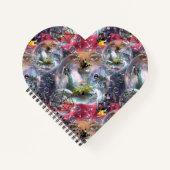 Crystal Ball Halloween Witch Notitieboek (Voorkant)