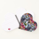 Crystal Ball Halloween Witch Notitieboek (Binnen)