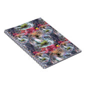 Crystal Ball Halloween Witch Notitieboek (Rechterzijde)