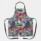 Crystal Ball Halloween Witch Schort (Voorkant)