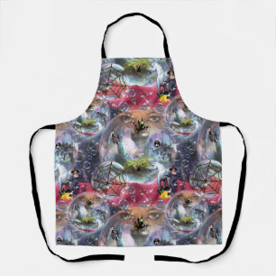 Crystal Ball Halloween Witch Schort