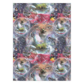 Crystal Ball Halloween Witch Tafelkleed (Voorkant)