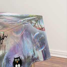 Crystal Ball Halloween Witch Tafelkleed