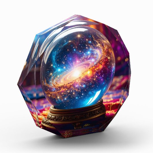 Crystal Ball - Ik zie een kosmische gebeurtenis in Fotoblokken (Links)